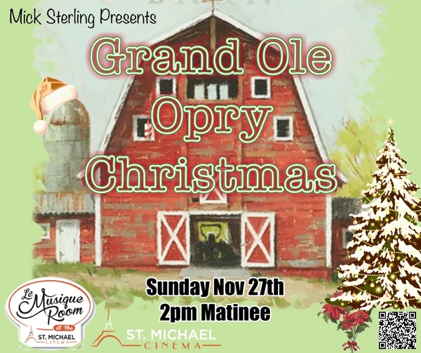 Grand Ole Opry Christmas by Mick Sterling 2pm Matinee via Thunder