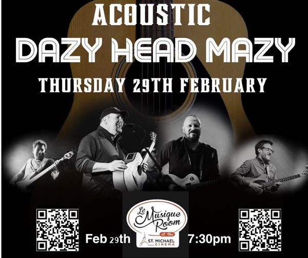 An Acoustic Evening with Dazy Head Mazy via ThunderTix