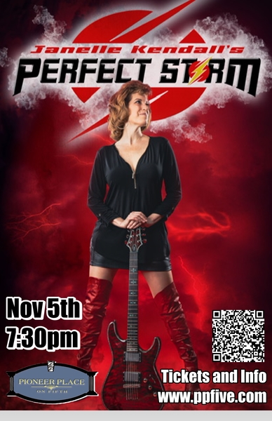 Janelle Kendall & Perfect Storm Present: Powerful Female Rockers